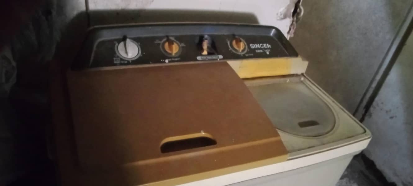 Singer washing machine 1