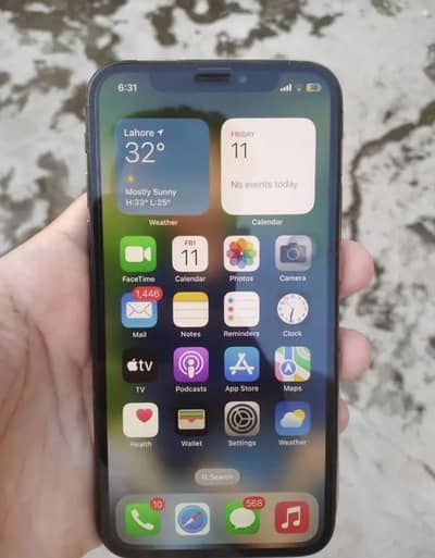 APPLE IPHONE X PTA APPROVED 10"9 condition saaf piece hai FACE ID OK