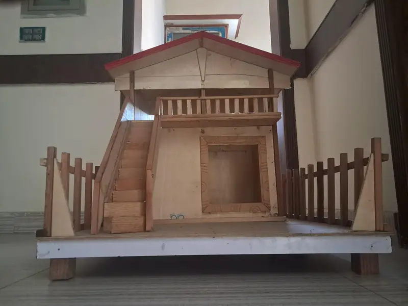 Wooden Cat House — photo 5