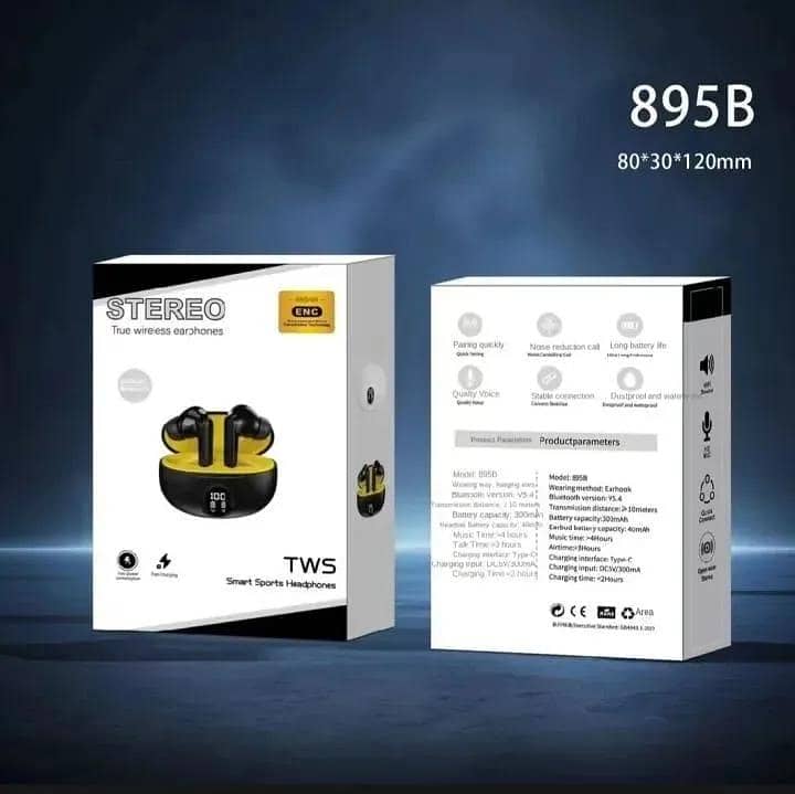 TWS Wireless Earbuds with LED 5