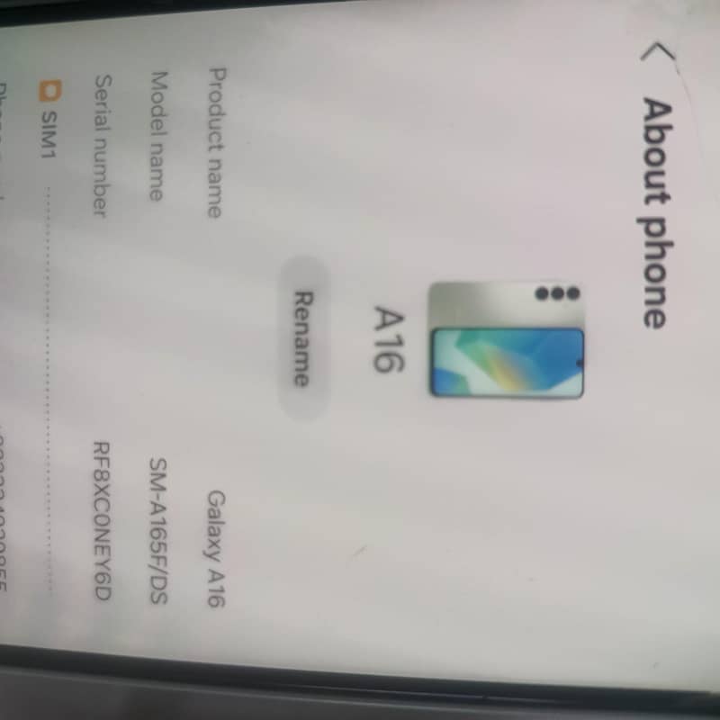 Samsung Mobile A16 4