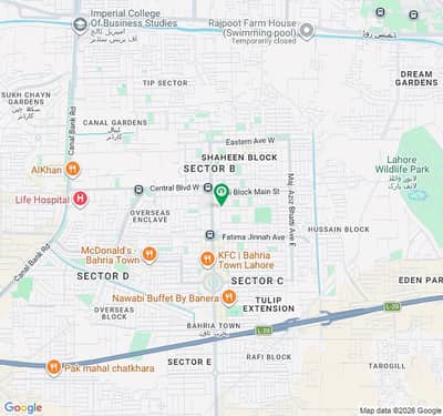 Hot Location 1 Kanal* Prime Location Plot For Sale In Sikandar Block Bahria Town.