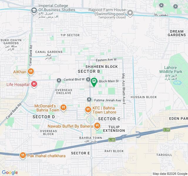 Hot Location 1 Kanal* Prime Location Plot For Sale In Sikandar Block ...