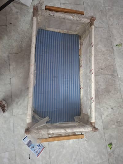 used baby cot 2 piece set