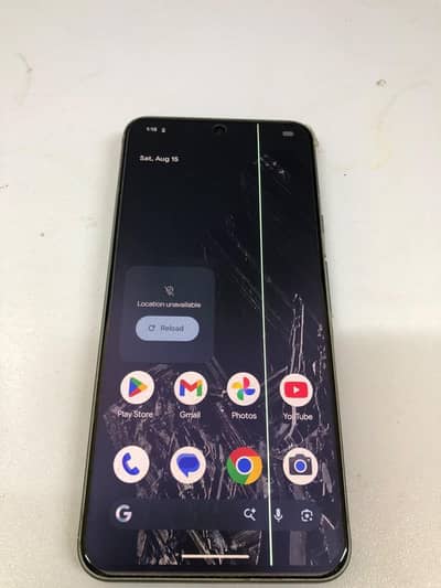 Google Pixel 8 official PTA (Green line)