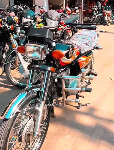 HONDA 125 2022 MODEL REGISTERED