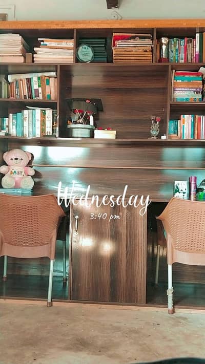 Study Table and Book Shelve