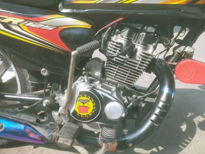 125 bike self start urgent sale