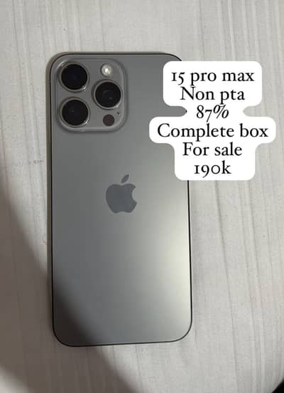 Apple iPhone 15 Pro Max