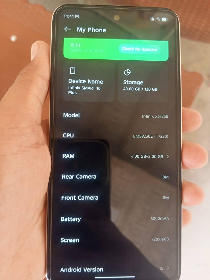 Infinix Smart 10 plus 6