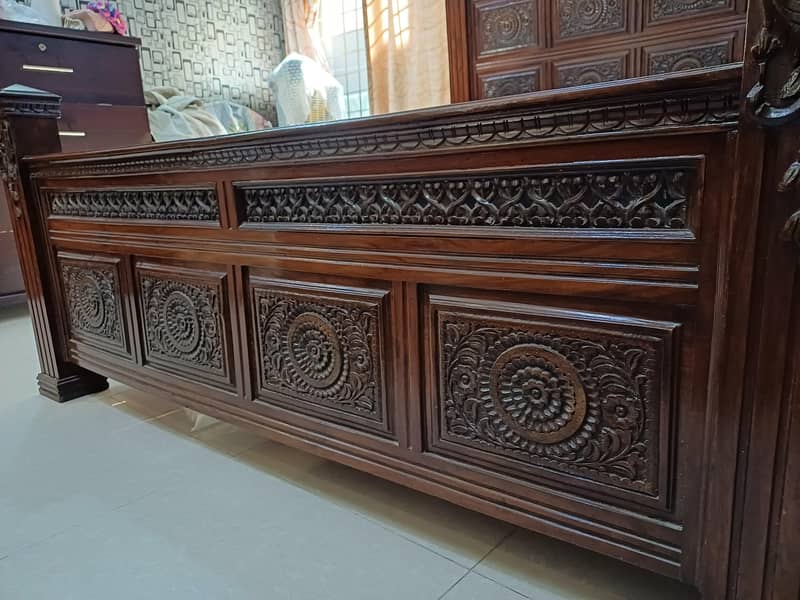 Complete Bedroom set including Side Rack 2