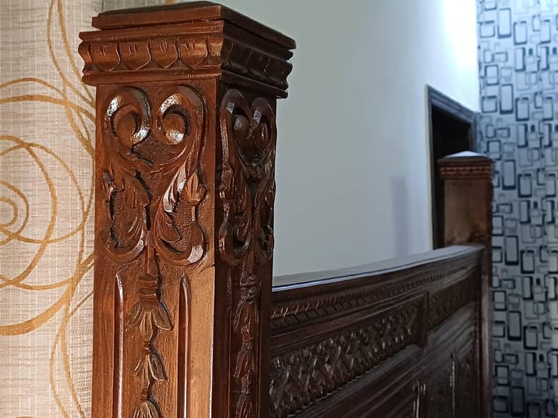 Complete Bedroom set including Side Rack 4