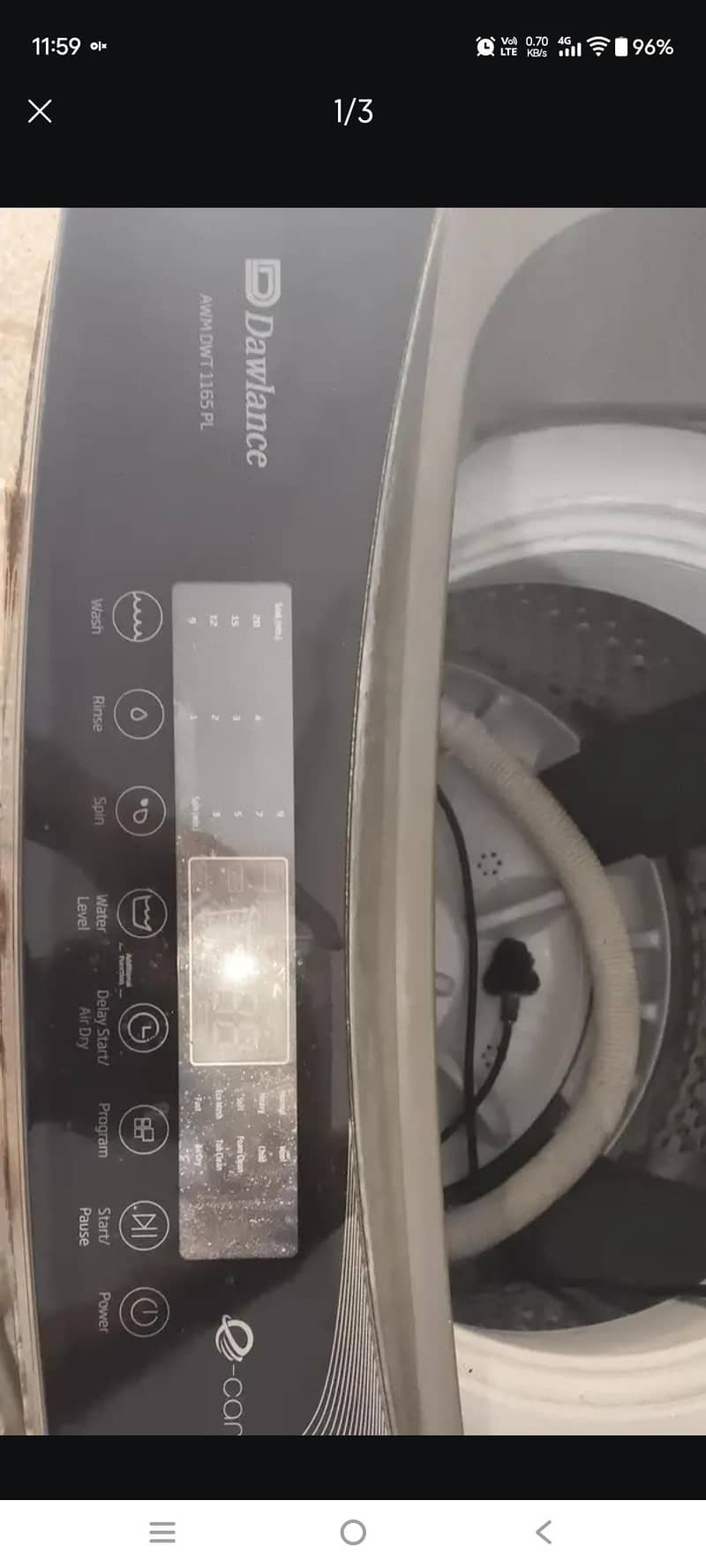 Autometic washing machine 1