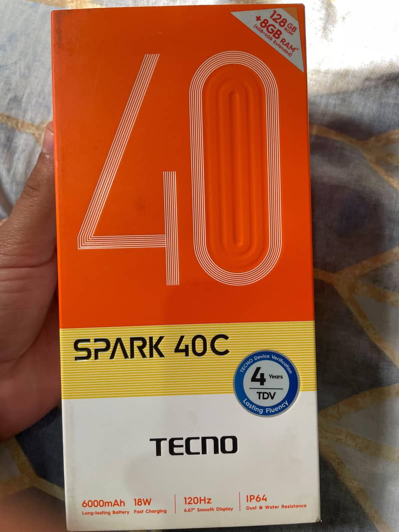 tecno spark 40C 6