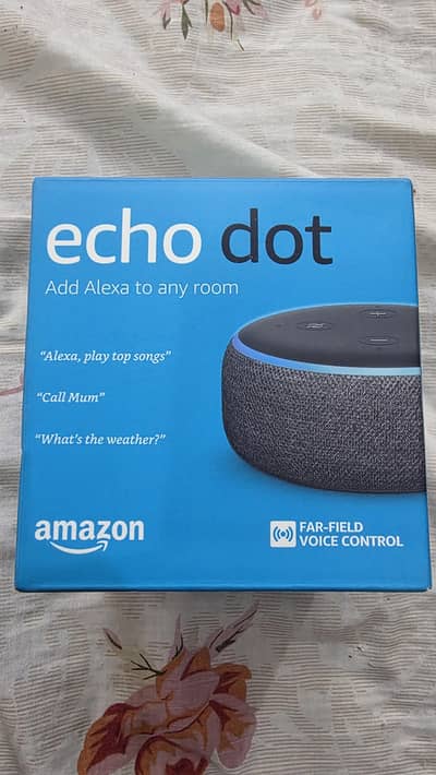 AMAZON Echo Dot (3rd Gen) Smart Speaker with Alexa