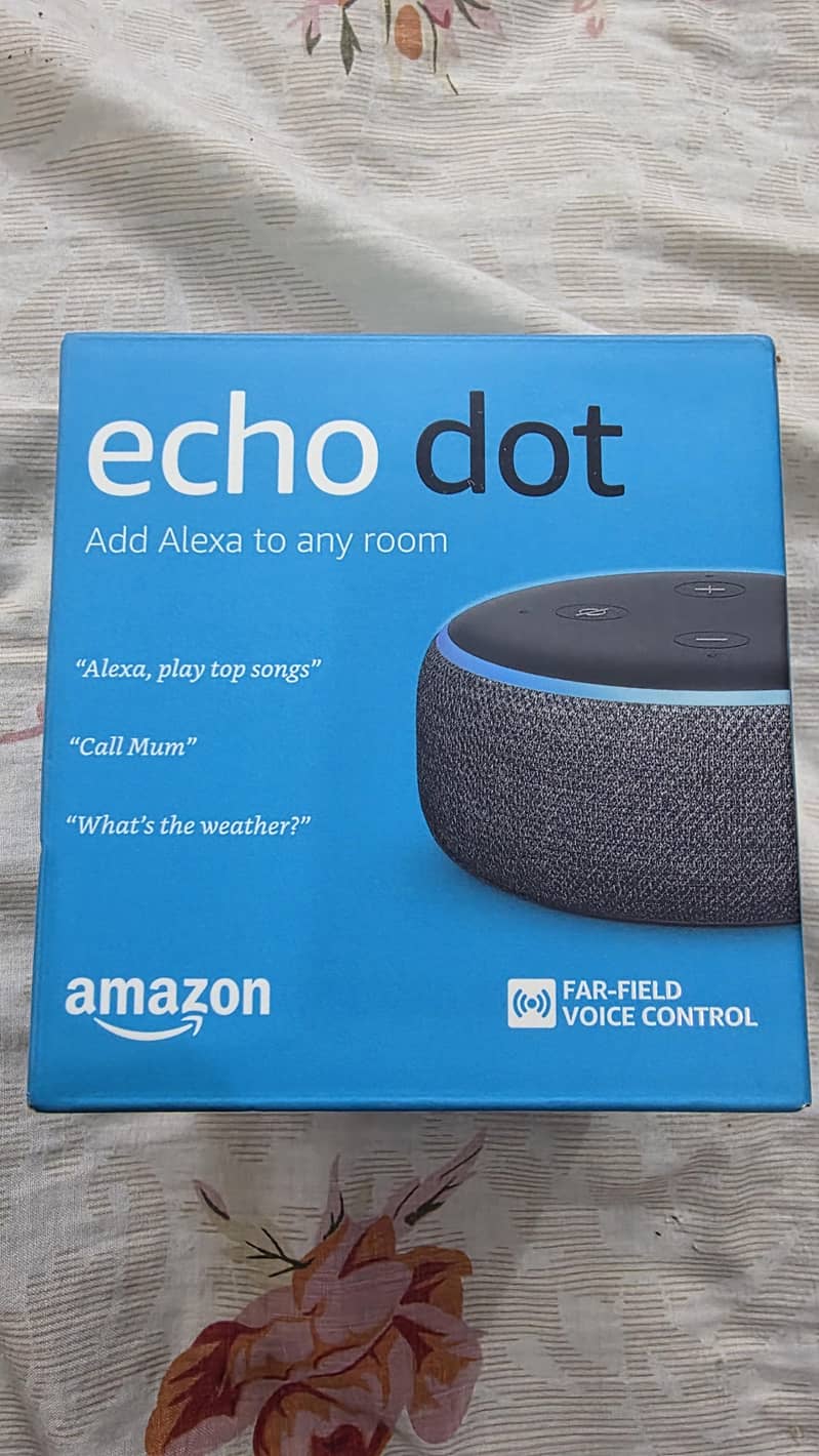 AMAZON Echo Dot (3rd Gen) Smart Speaker with Alexa 0