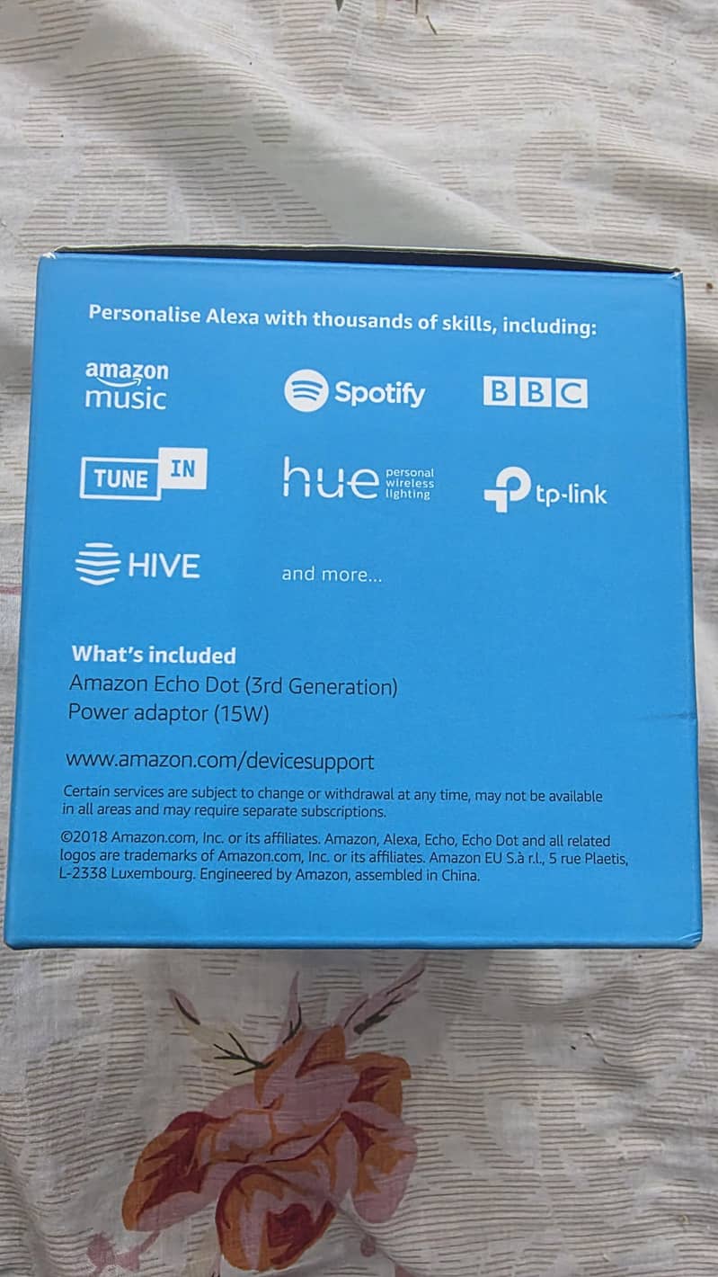 AMAZON Echo Dot (3rd Gen) Smart Speaker with Alexa 1
