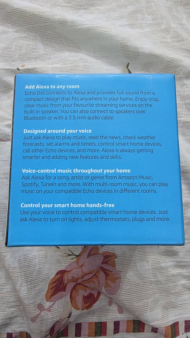 AMAZON Echo Dot (3rd Gen) Smart Speaker with Alexa 2
