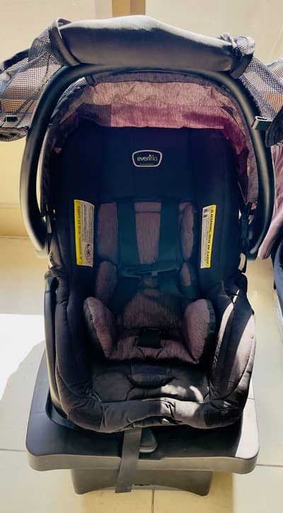 Evenflo LiteMax 35 Infant Car Seat with Base (2022, Canadian Version)