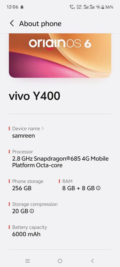 Vivo Y400 5G