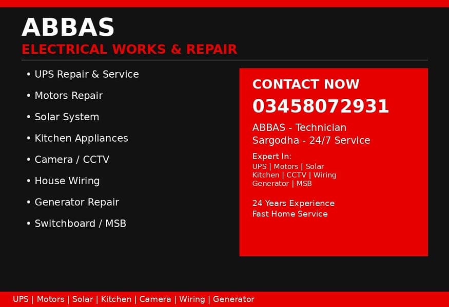 ELECTRICAL TECHNICIANS 1