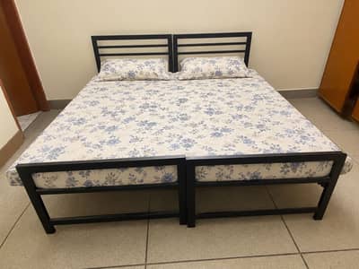 Three High quality customised Iron beds