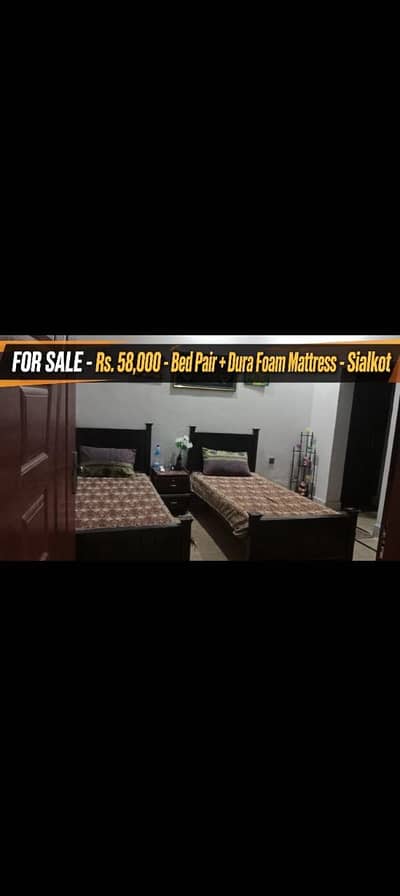 Pair of 2 beds for urgent sale