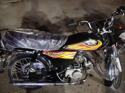 Honda CD 70 2020 model Total genuine first owner