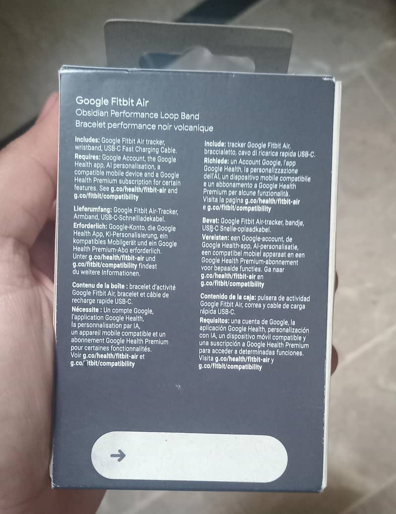 Google Fitbit Air 2