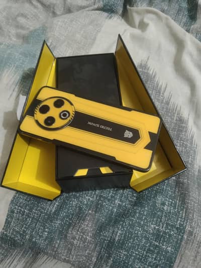 Tecno SPARK 30 NFC Bumblebee Transformers Special Edition Gaming Phone