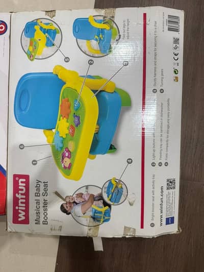 Winfun Musical Baby Booster Seat
