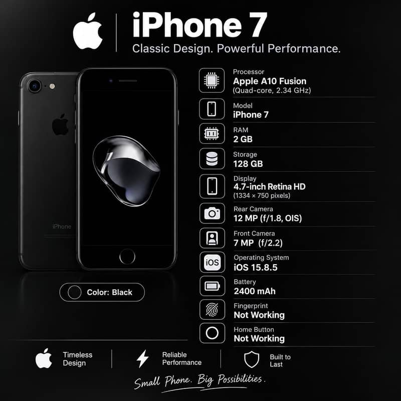 Apple iphone 7 — 128gb 3
