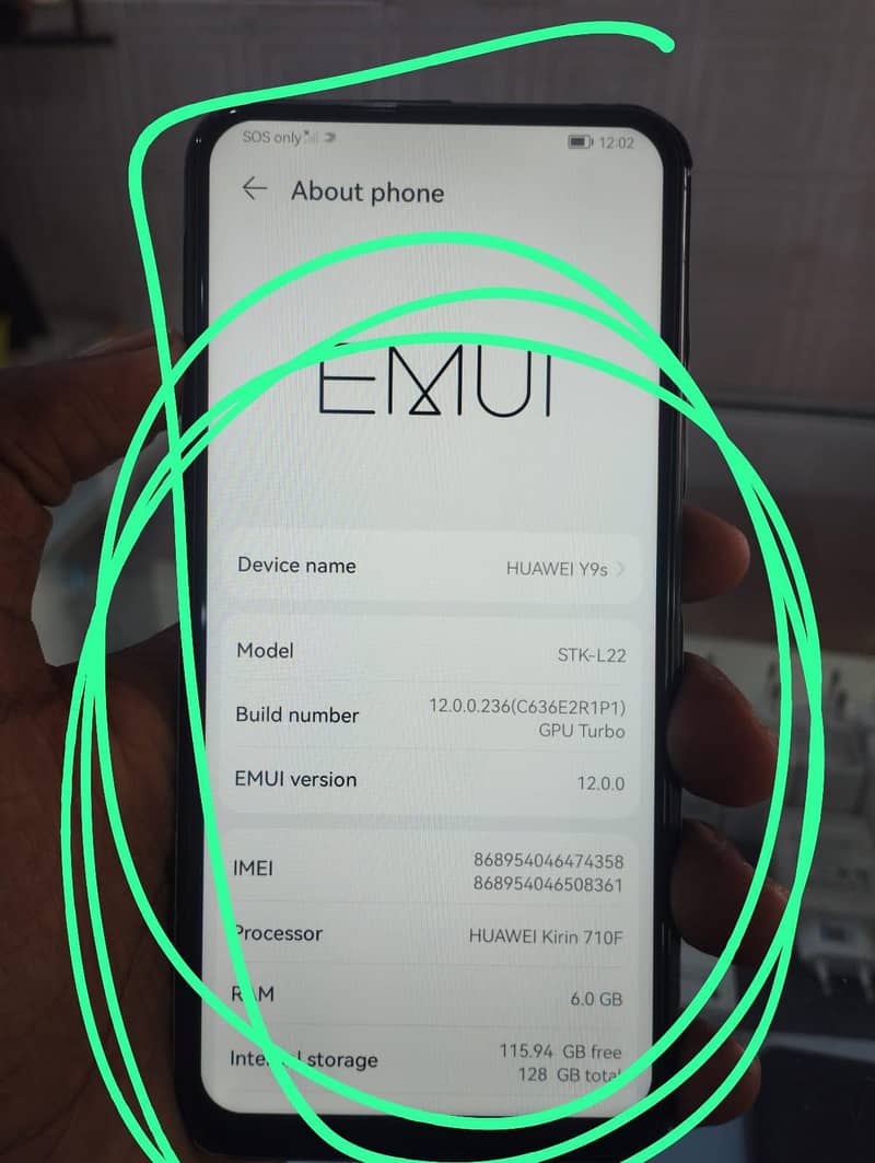 Huawei Y9s 4