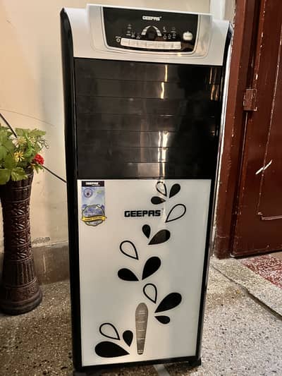 Geepas Tower Air Cooler With Remote & LED Screen Control for SALE