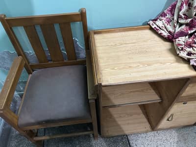 Study table with chair