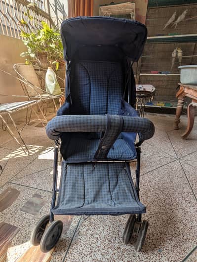 Baby Pram Blue color