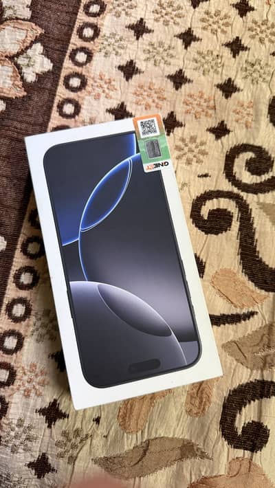 Apple iPhone 16 Pro Max 256GB – Official PTA Approved