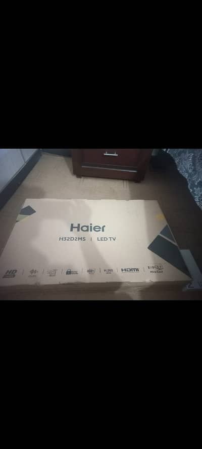 Brand New Haier 32" H-Cast LED TV (H32D2MS) Box Packed With Warranty