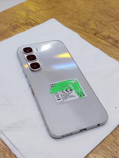 Infinix Hot 60 Pro 6month warranty complete box charger