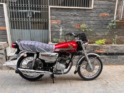 Honda cg 125 2023 self start 5 gear