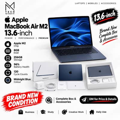 MacBook Air M2 Complete Box