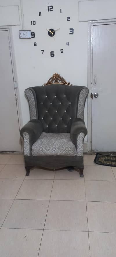 Sofa (3-seaters)  and Sofa Chairs ( 2 No. )