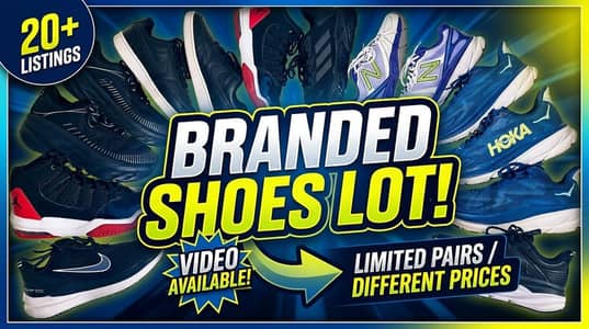 Branded Running & Walking Shoes Lot | Multiple Brands & Sizes