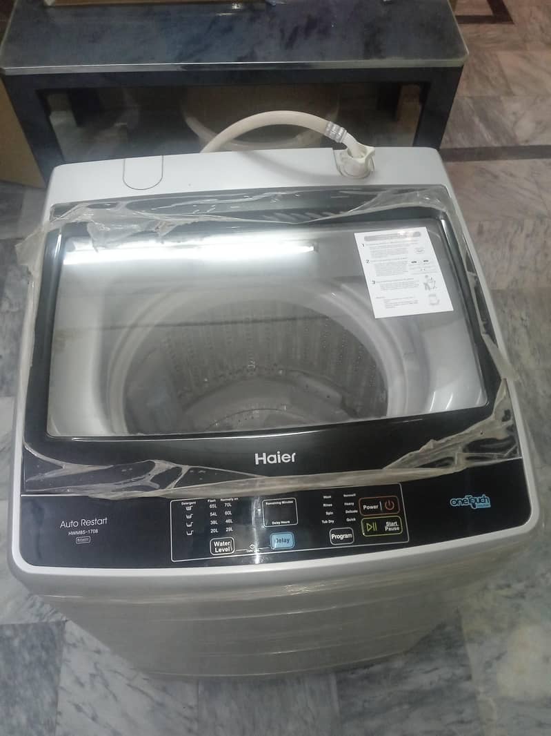 haier washing machine automatic 0
