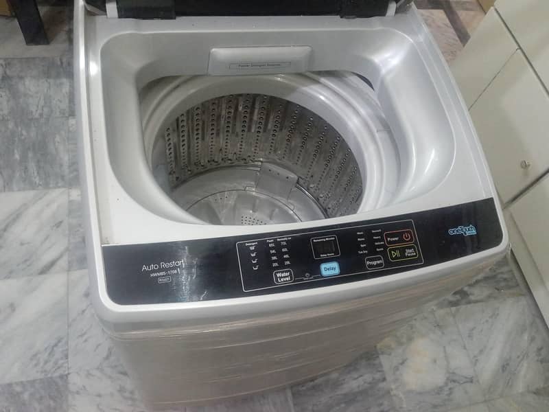haier washing machine automatic 1