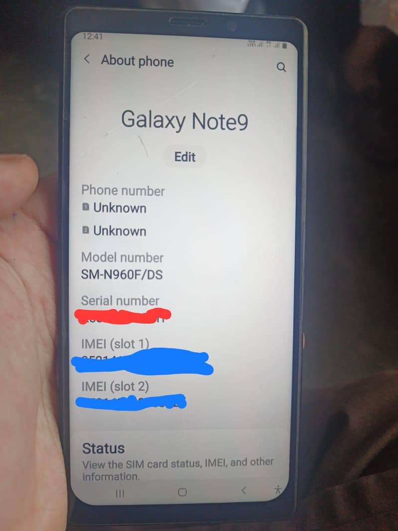 Samsung Mobile Note 9 7