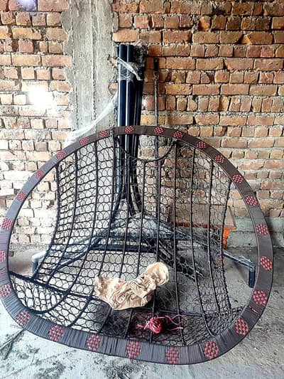 Large Double Seater Hanging egg swing with cushions