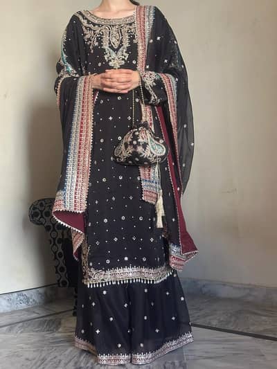 Bridal wears [Maxi, long shirt plazo, gharara, frock] Different prices