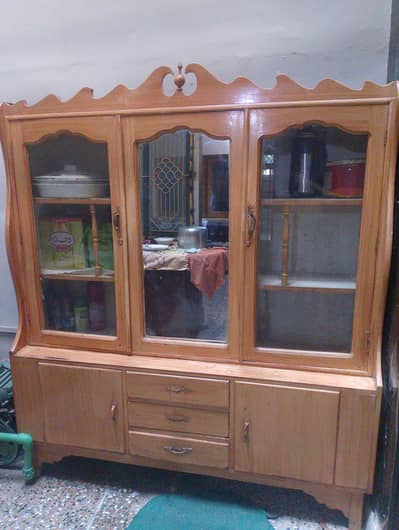 show case for sale with mirror