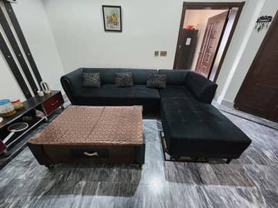 L shape 6 seater new sofa